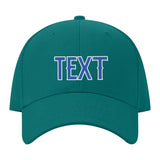 Custom Blue Green Navy Hat