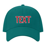 Custom Blue Green Crimson Red Hat