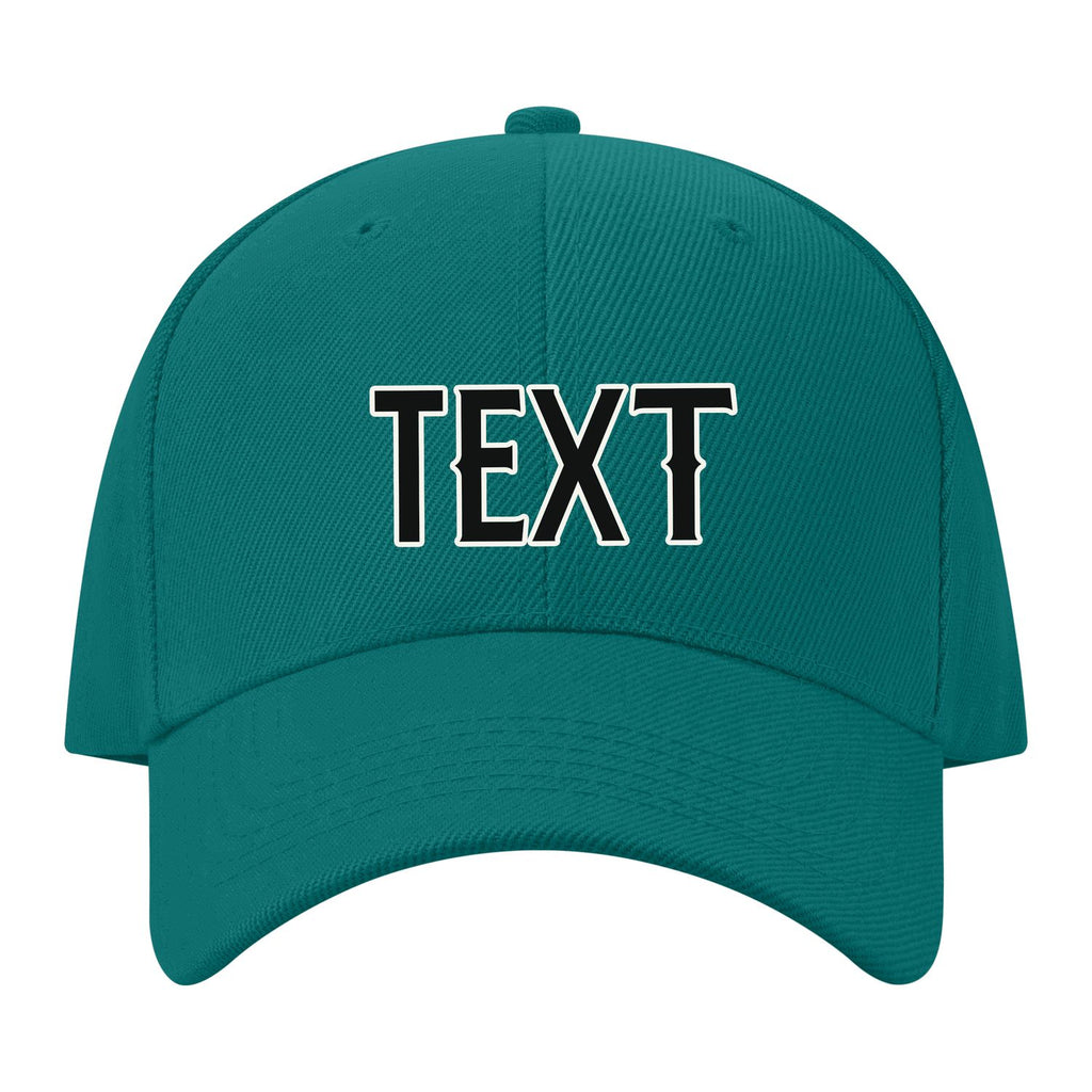 Custom Blue Green Mocha Hat 28B21817