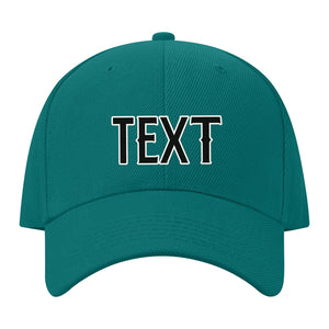 Custom Blue Green Mocha Hat 28B21817