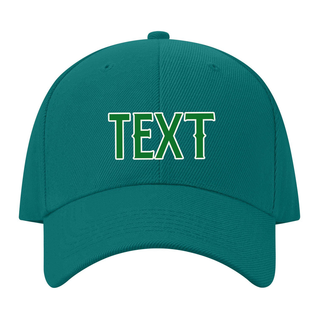 Custom Blue Green Misty Rose Hat 28B21824