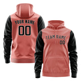 Custom Copper Rose Black Hoodie