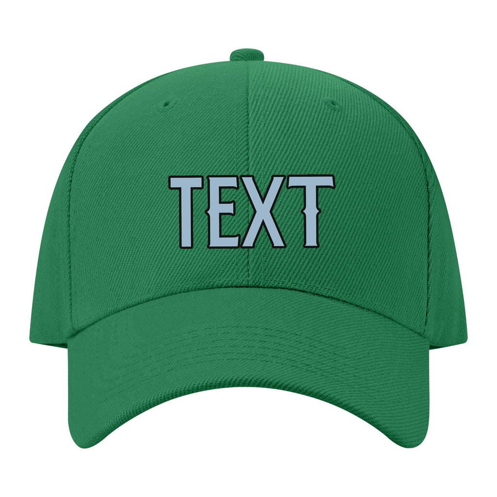 Custom Emerald Green Dark Grey Hat 29B21708