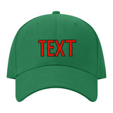 Custom Emerald Green Lavender Gray Hat