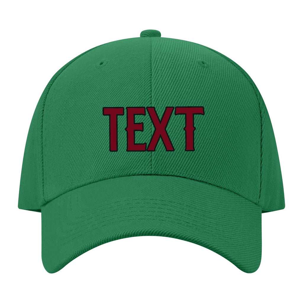 Custom Emerald Green Khaki Hat 29B21715