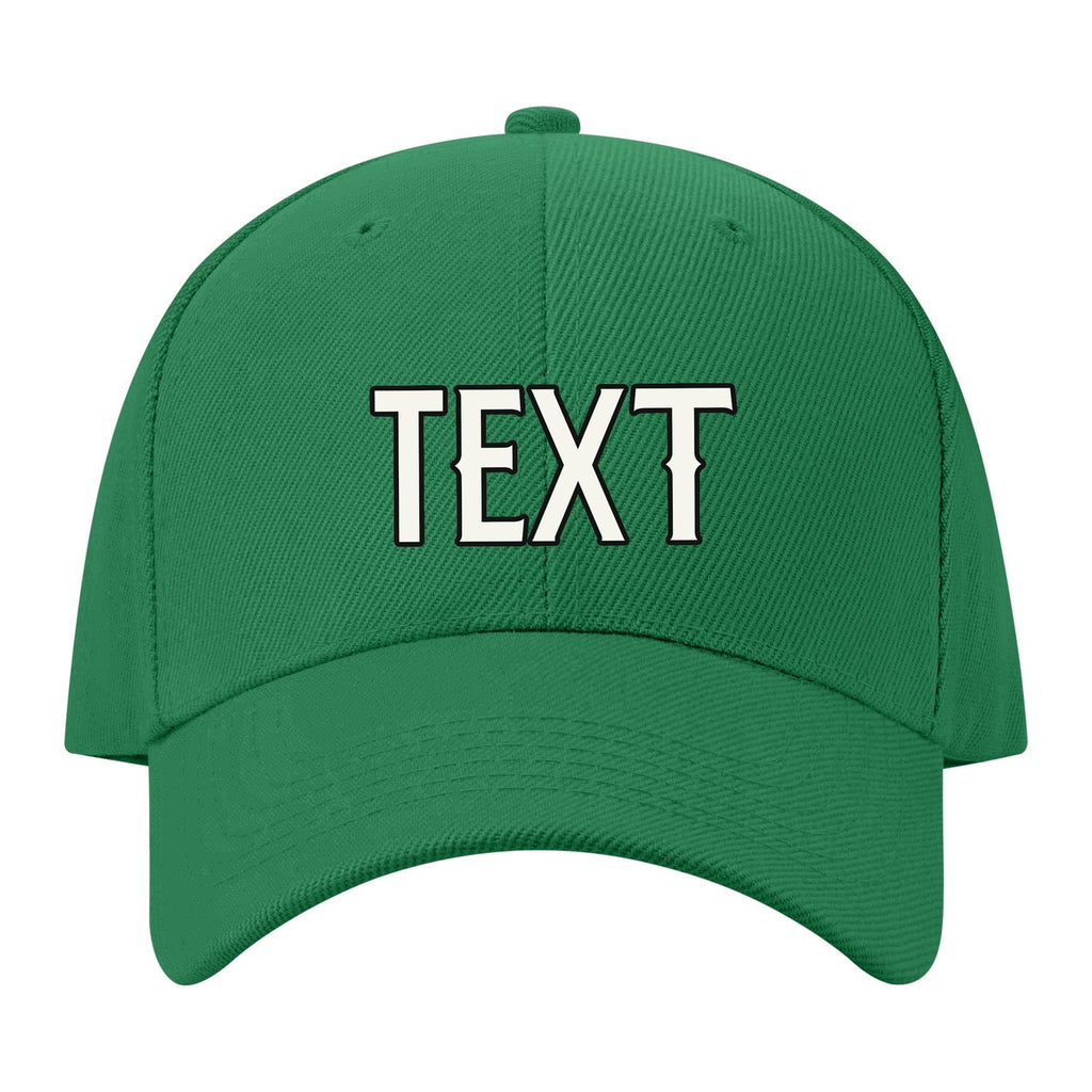 Custom Emerald Green Pale Ice Blue Hat 29B21718