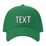 Custom Emerald Green Pale Ice Blue Hat