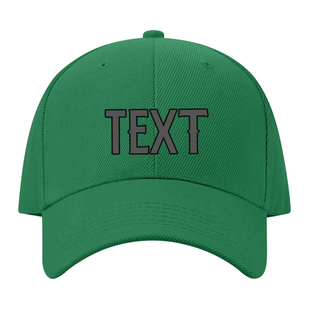 Custom Emerald Green Orange Hat 29B21720