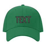 Custom Emerald Green Orange Hat