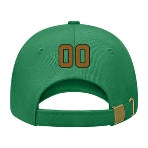 Custom Emerald Green Dark Green Hat 29B21722