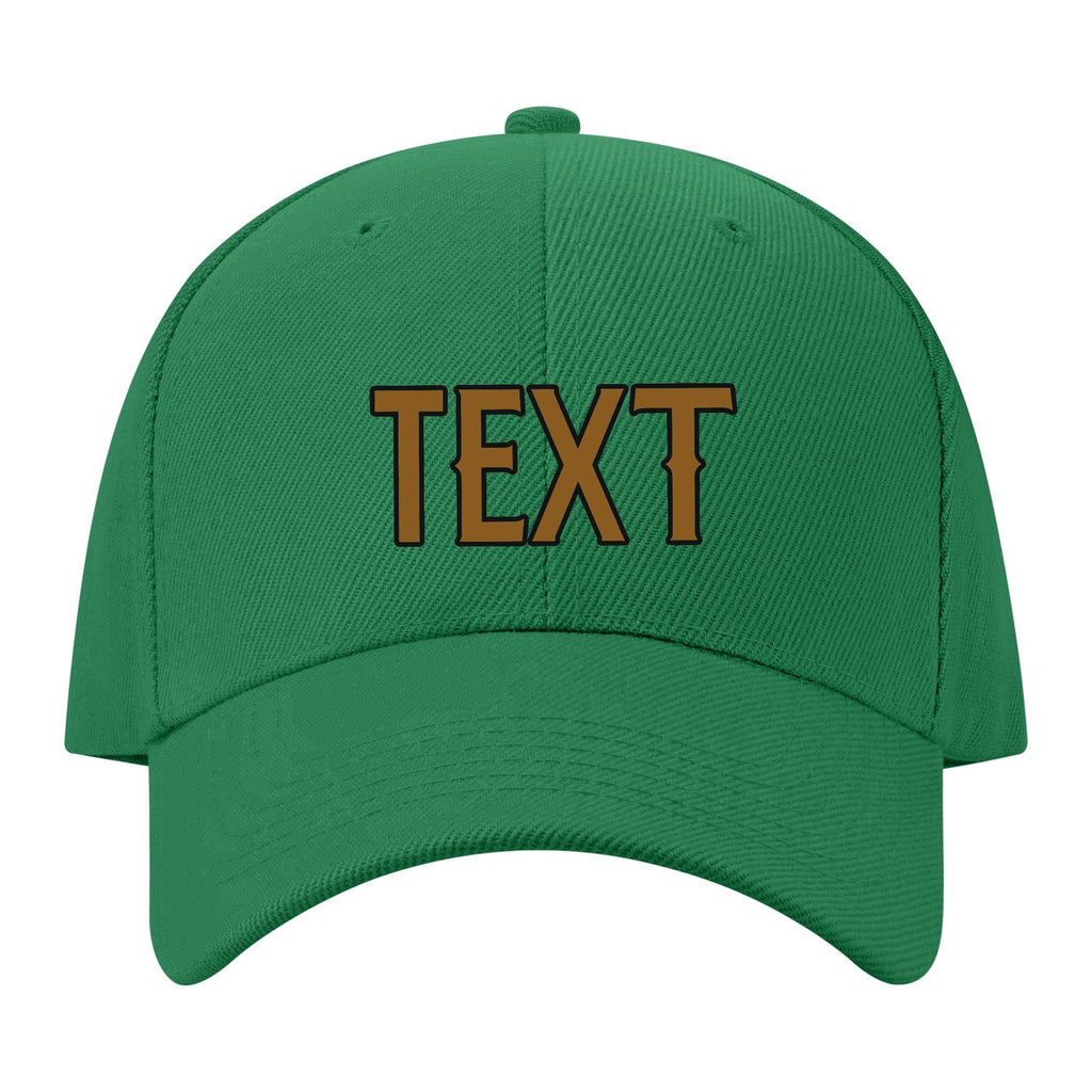 Custom Emerald Green Dark Green Hat 29B21722