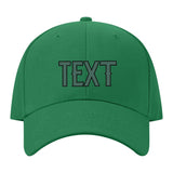 Custom Emerald Green Slate Gray Hat