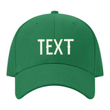 Custom Emerald Green Light Purple Hat