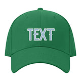 Custom Emerald Green Dark Grey Hat