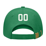 Custom Emerald Green Pale Ice Blue Hat 29B21818