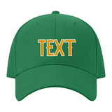 Custom Emerald Green Sky Blue Hat