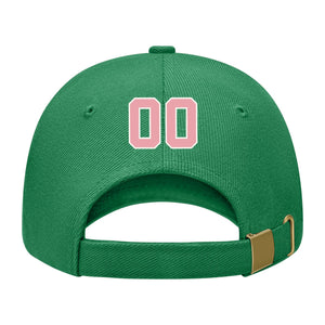 Custom Emerald Green Light Emerald Green Hat 29B21821