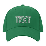 Custom Emerald Green Slate Gray Hat