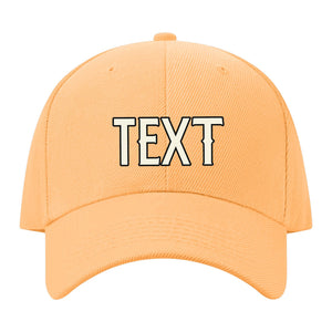 Custom Peach Powder Light Purple Hat 30B21703