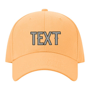 Custom Peach Powder Light Green Hat 30B21704