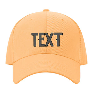 Custom Peach Powder Orange Hat 30B21720