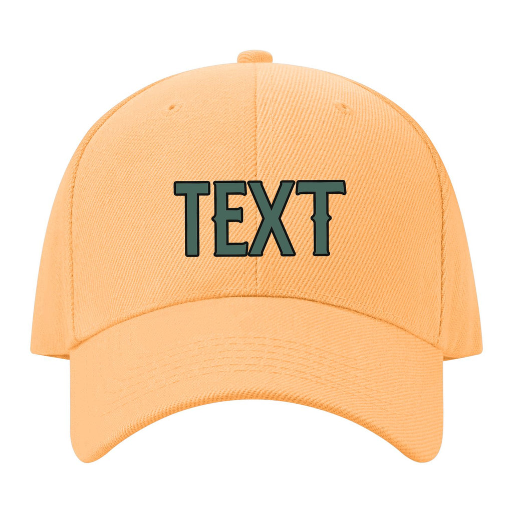 Custom Peach Powder Slate Gray Hat 30B21727