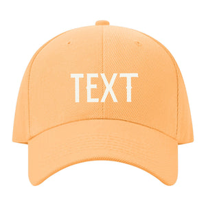 Custom Peach Powder Pale Ice Blue Hat 30B21818