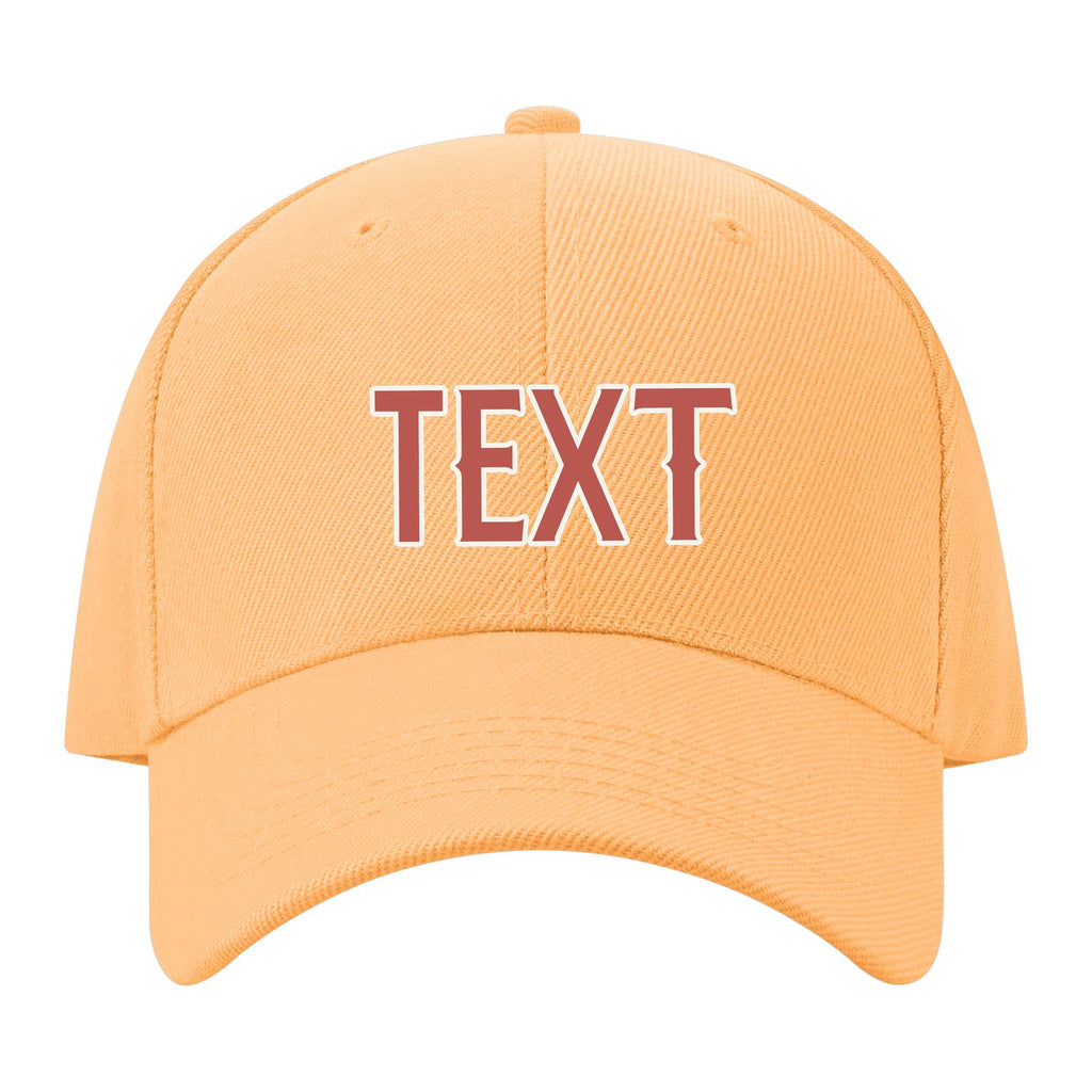 Custom Peach Powder Emerald Green Hat 30B21829