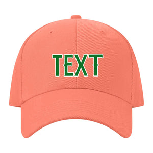 Custom Coral Pink Misty Rose Hat 31B21824