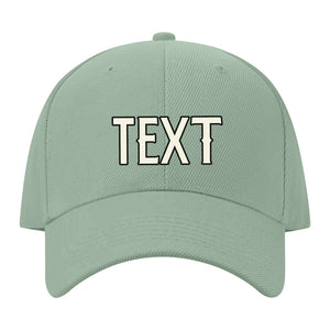 Custom Ash Green Light Purple Hat 32B21703