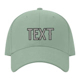 Custom Ash Green Light Green Hat