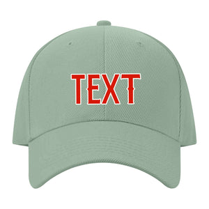 Custom Ash Green Lavender Gray Hat 32B21812
