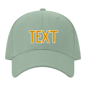 Custom Ash Green Sky Blue Hat 32B21819
