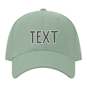 Custom Ash Green Orange Hat 32B21820