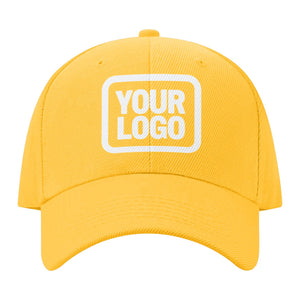Custom Gold Pale Ice Blue Hat 33B118