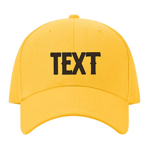 Custom Gold Black Hat 33B21701