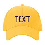 Custom Gold Gray Hat
