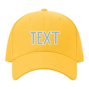 Custom Gold Dark Grey Hat 33B21808