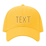 Custom Gold Sky Blue Hat