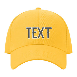 Custom Gold Orange Hat 33B21820
