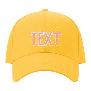 Custom Gold Light Emerald Green Hat 33B21821