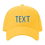 Custom Gold Slate Gray Hat