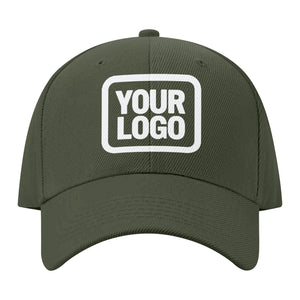 Custom Dark Green Pale Ice Blue Hat 34B118