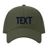 Custom Dark Green Pale Peach Hat 34B21711