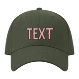 Custom Dark Green Light Emerald Green Hat 34B21721