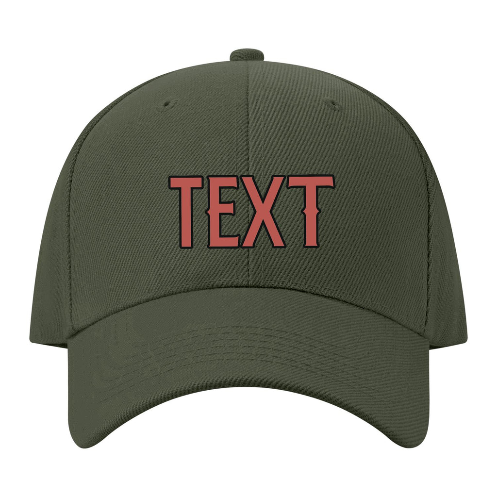 Custom Dark Green Emerald Green Hat 34B21729