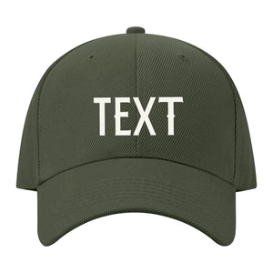 Custom Dark Green Pale Ice Blue Hat 34B21818