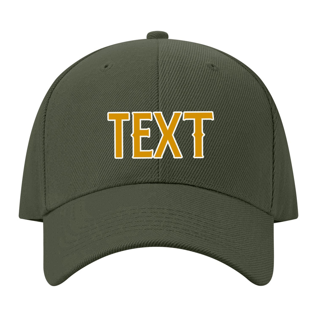 Custom Dark Green Sky Blue Hat 34B21819