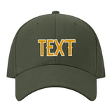 Custom Dark Green Sky Blue Hat 34B21819