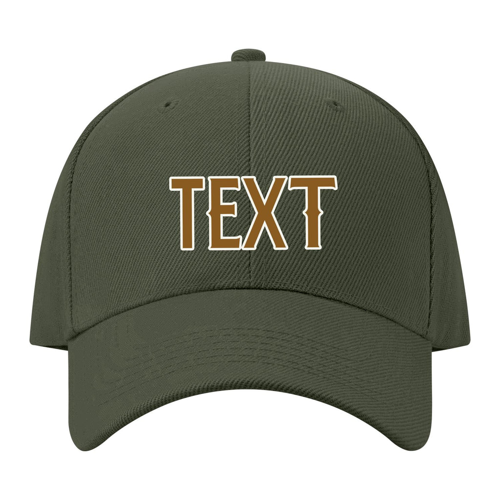 Custom Dark Green Dark Green Hat 34B21822